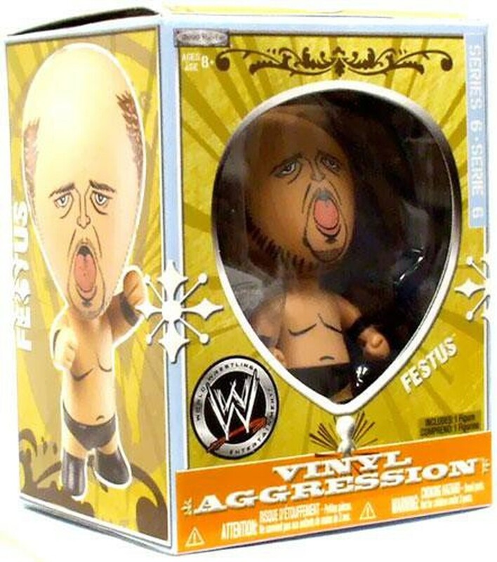 WWE Jakks Pacific Vinyl Aggression 6 Festus Action & Toy Figures PWcatalog