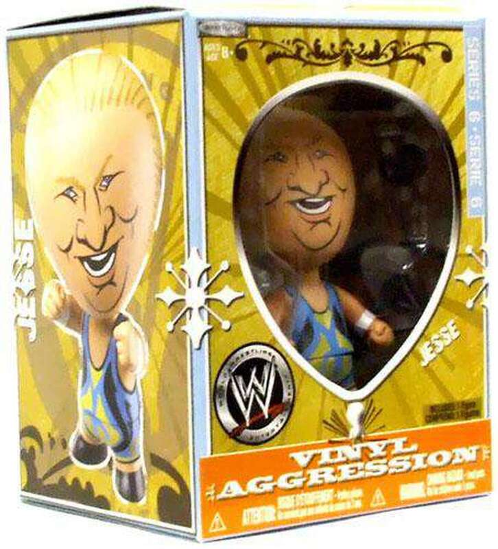 WWE Jakks Pacific Vinyl Aggression 6 Jesse Action & Toy Figures PWcatalog