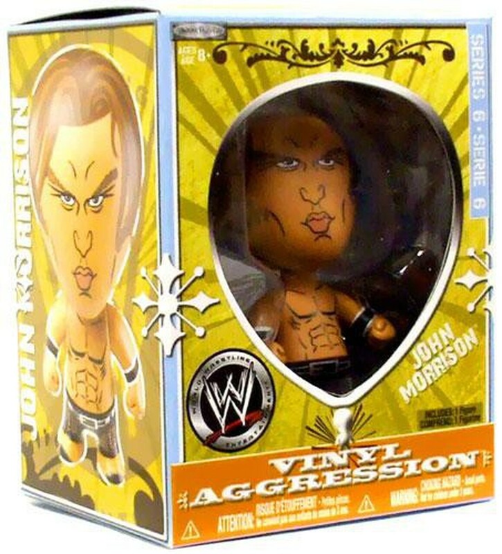 WWE Jakks Pacific Vinyl Aggression 6 John Morrison Action & Toy Figures PWcatalog