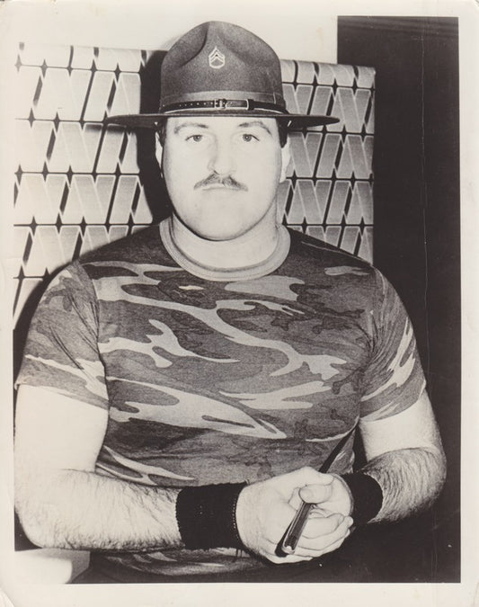 1980's Mid-Atlantic Sgt. Slaughter Promo Photo PWcatalog