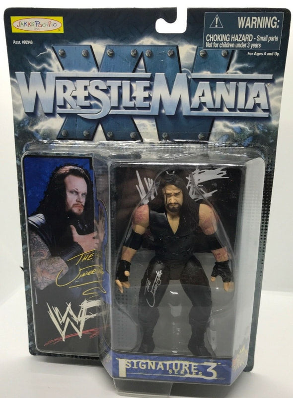 1999 WWF Jakks Pacific Signature Series 3 Undertaker Action & Toy Figures PWcatalog