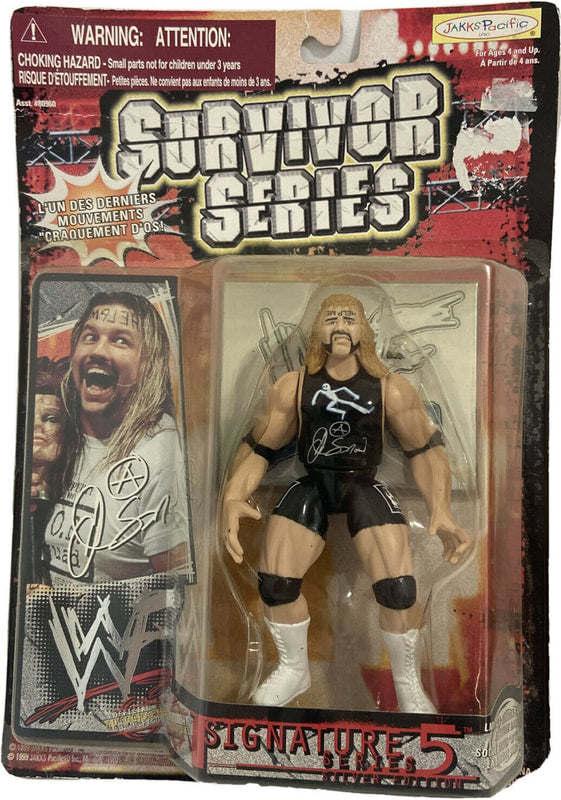 1999 WWF Jakks Pacific Signature Series 5 "Silver Edition" Al Snow Action & Toy Figures PWcatalog