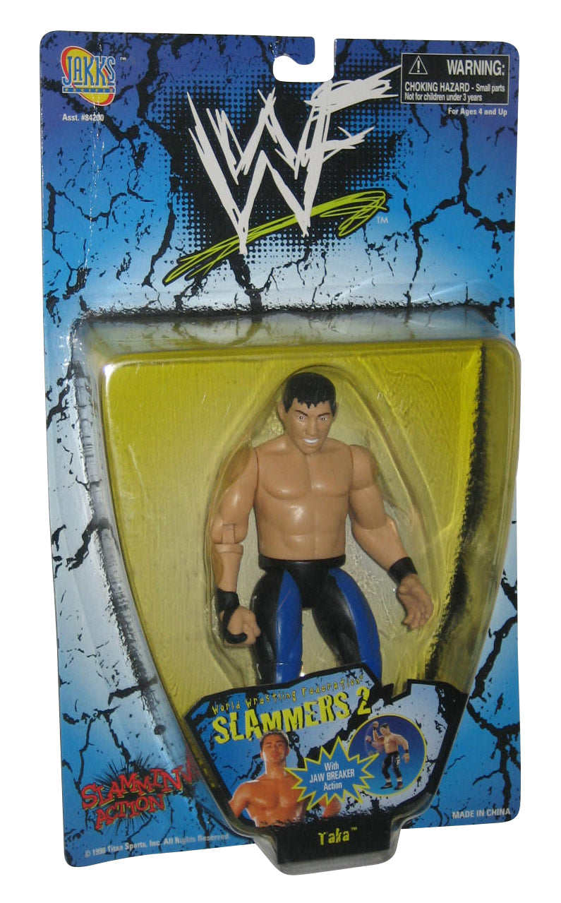 1998 WWF Jakks Pacific Slammers Series 2 Taka Action & Toy Figures PWcatalog