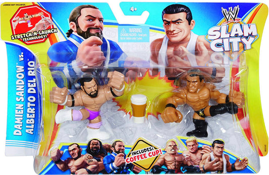 WWE Mattel Slam City Multipack: Damien Sandow vs. Alberto Del Rio Action & Toy Figures PWcatalog