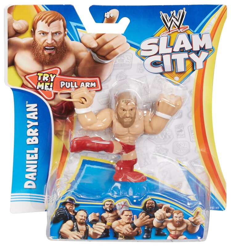 WWE Mattel Slam City 2 Daniel Bryan Action & Toy Figures PWcatalog