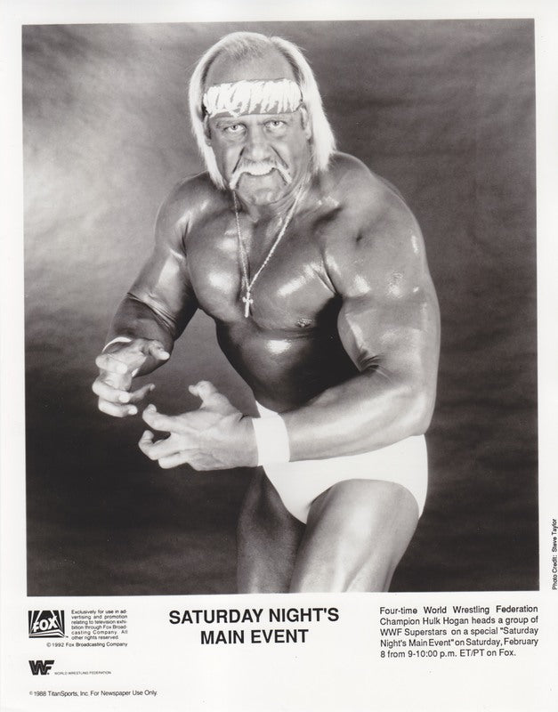 1992 FOX Saturday Night's Main Event #30 Hulk Hogan/Sid Justice vs. Flair/Undertaker PWcatalog