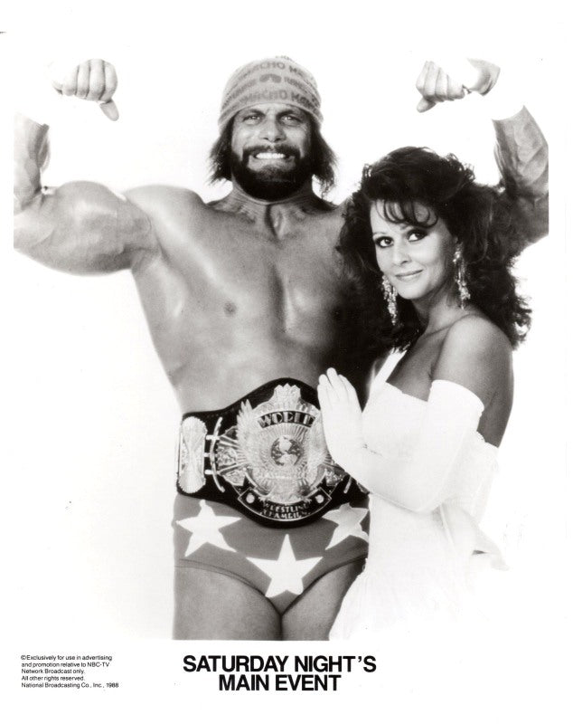 1988 NBC Saturday Night's Main Event #18 Macho Man Randy Savage Elizabeth vs. Andre the Giant PWcatalog