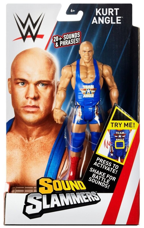 WWE Mattel Sound Slammers 2 Kurt Angle Action & Toy Figures PWcatalog
