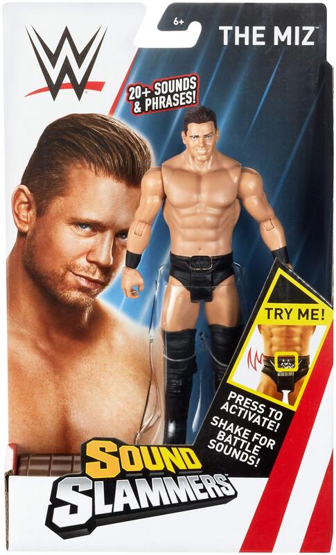 WWE Mattel Sound Slammers 2 The Miz Action & Toy Figures PWcatalog