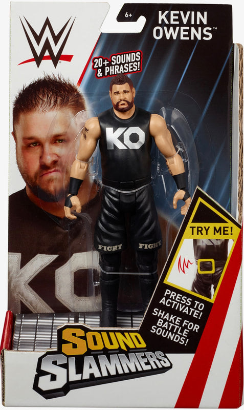 WWE Mattel Sound Slammers 1 Kevin Owens Action & Toy Figures PWcatalog