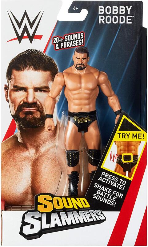 WWE Mattel Sound Slammers 2 Bobby Roode Action & Toy Figures PWcatalog