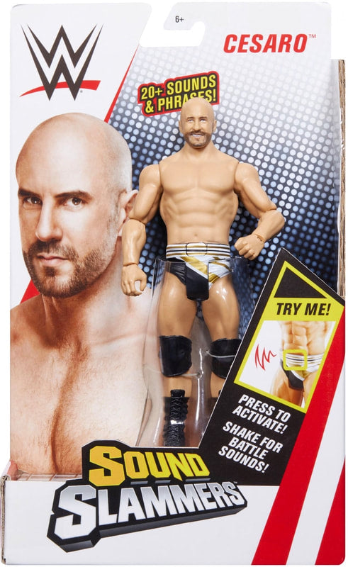 WWE Mattel Sound Slammers 3 Cesaro Action & Toy Figures PWcatalog