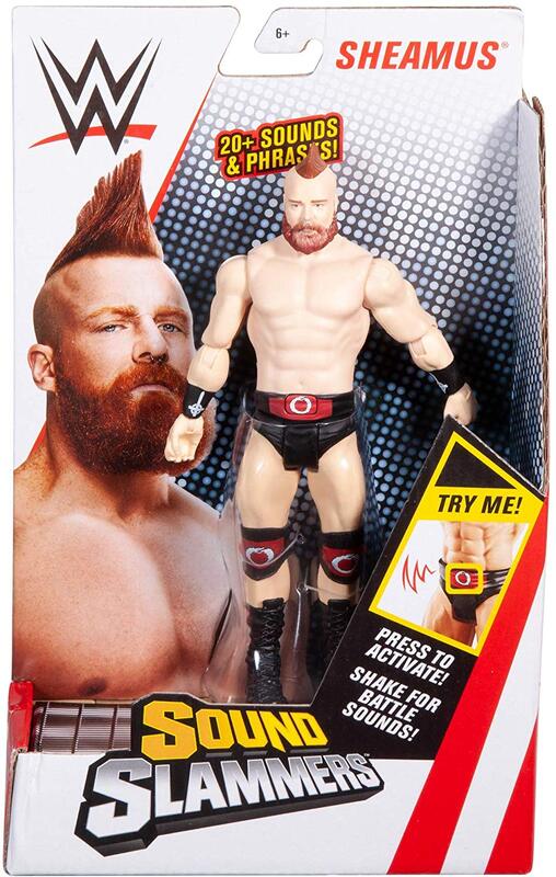 WWE Mattel Sound Slammers 4 Sheamus Action & Toy Figures PWcatalog