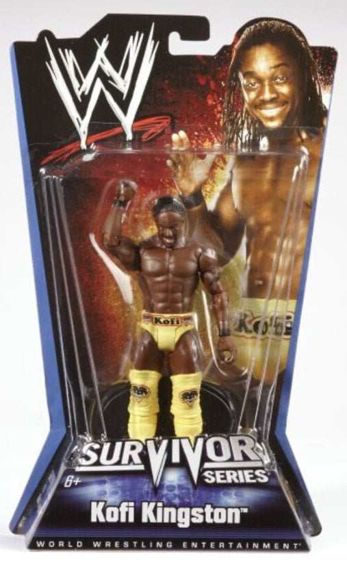 WWE Mattel Survivor Series Heritage 1 Kofi Kingston Action & Toy Figures PWcatalog