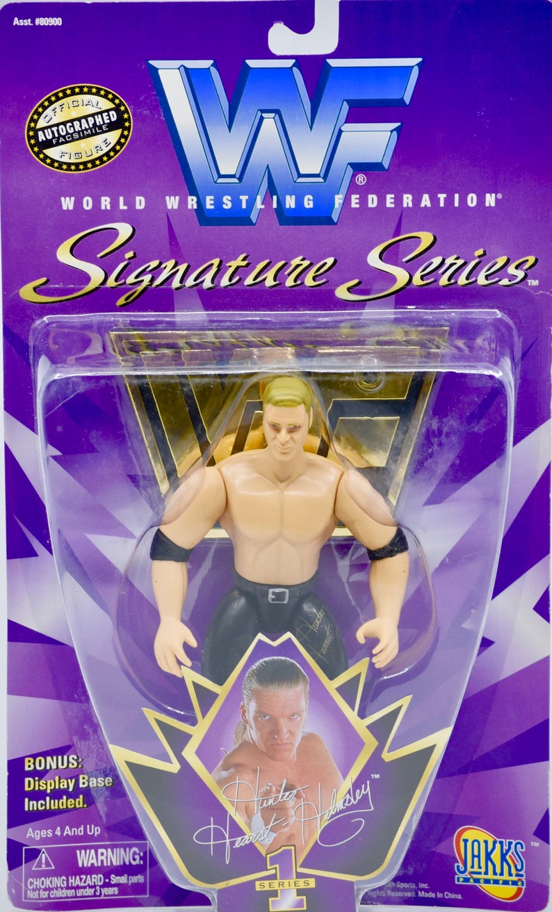 1997 WWF Jakks Pacific Signature Series 1 Hunter Hearst-Helmsley Action & Toy Figures PWcatalog