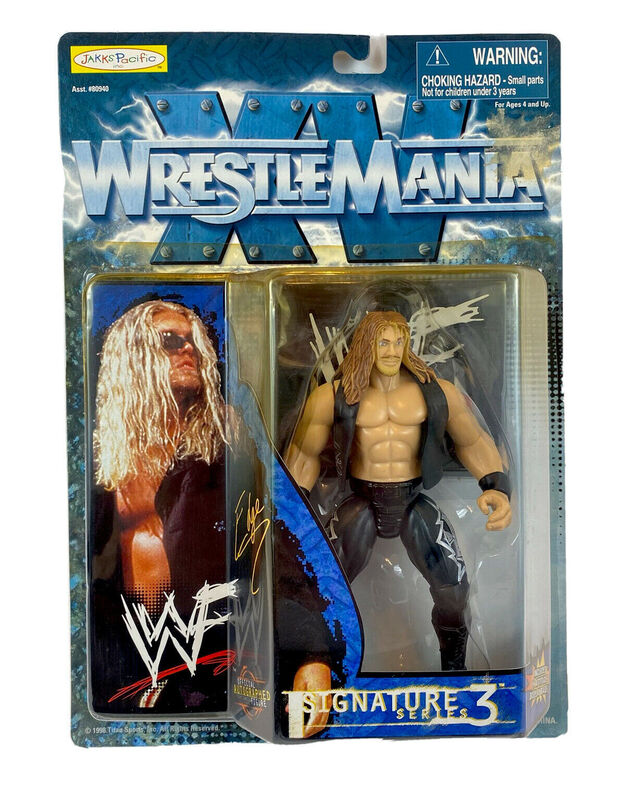 1999 WWF Jakks Pacific Signature Series 3 Edge Action & Toy Figures PWcatalog