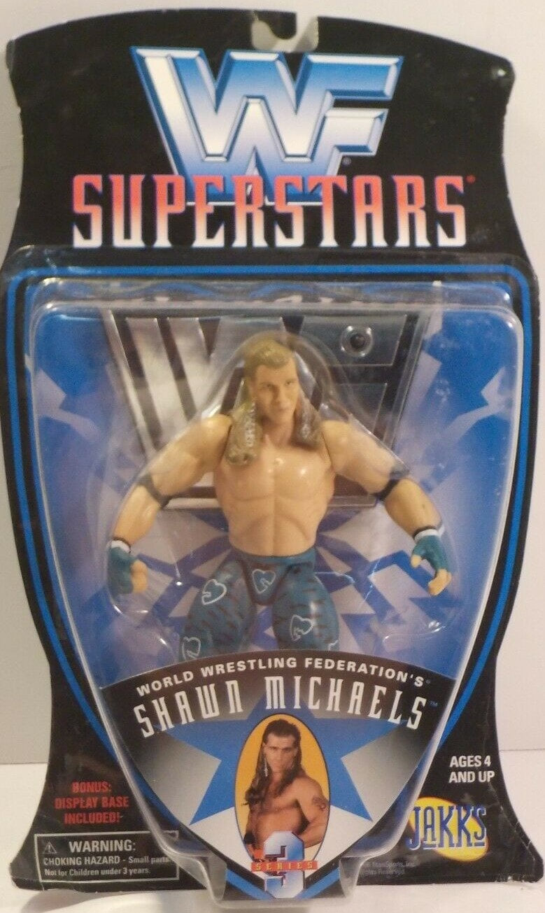 1997 WWF Jakks Pacific Superstars Series 3 Shawn Michaels Action & Toy Figures PWcatalog