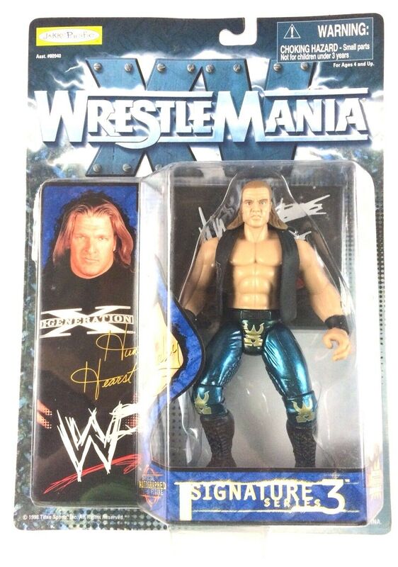 1999 WWF Jakks Pacific Signature Series 3 HHH Action & Toy Figures PWcatalog