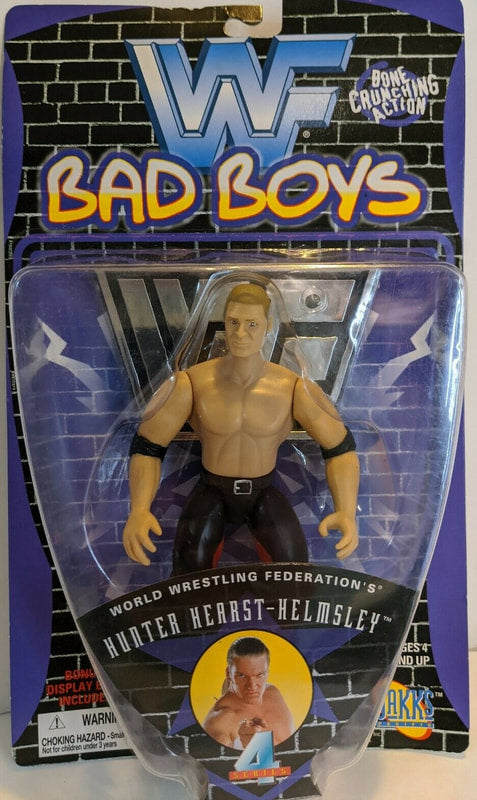 1997 WWF Jakks Pacific Superstars Series 4 "Bad Boys" Hunter Hearst-Helmsley Action & Toy Figures PWcatalog