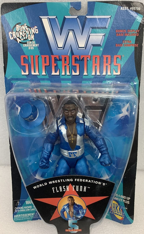 1997 WWF Jakks Pacific Superstars Series 5 Flash Funk Action & Toy Figures PWcatalog