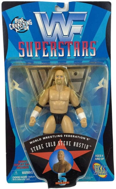 1997 WWF Jakks Pacific Superstars Series 5 Stone Cold Steve Austin Action & Toy Figures PWcatalog