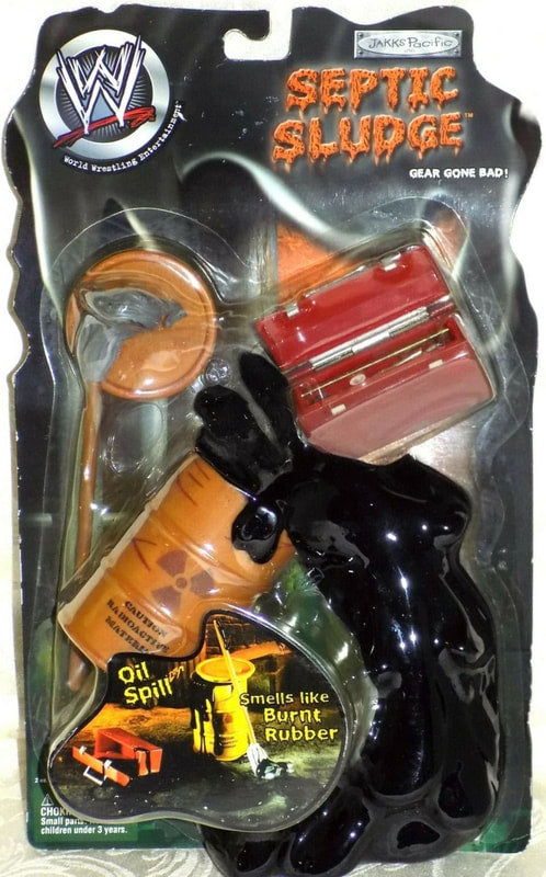 WWE Jakks Pacific Septic Sludge 1 Oil Spill Action & Toy Figures PWcatalog
