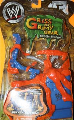 WWE Jakks Pacific Septic Sludge 3 "Gross & Grimy Gear" Rotten Rubbish Action & Toy Figures PWcatalog