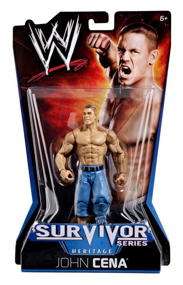 WWE Mattel Survivor Series Heritage 2 John Cena Action & Toy Figures PWcatalog