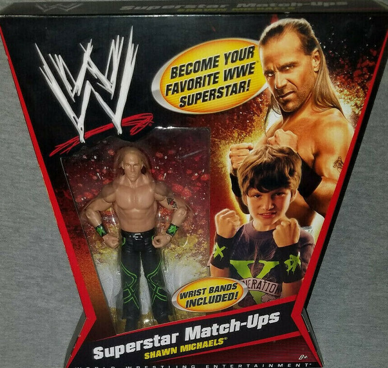 WWE Mattel Superstar Match-Ups 1 Shawn Michaels Action & Toy Figures PWcatalog