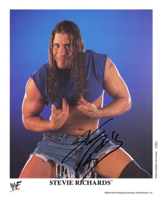 2000 Stevie Richards P600 (signed) color PW Catalog
