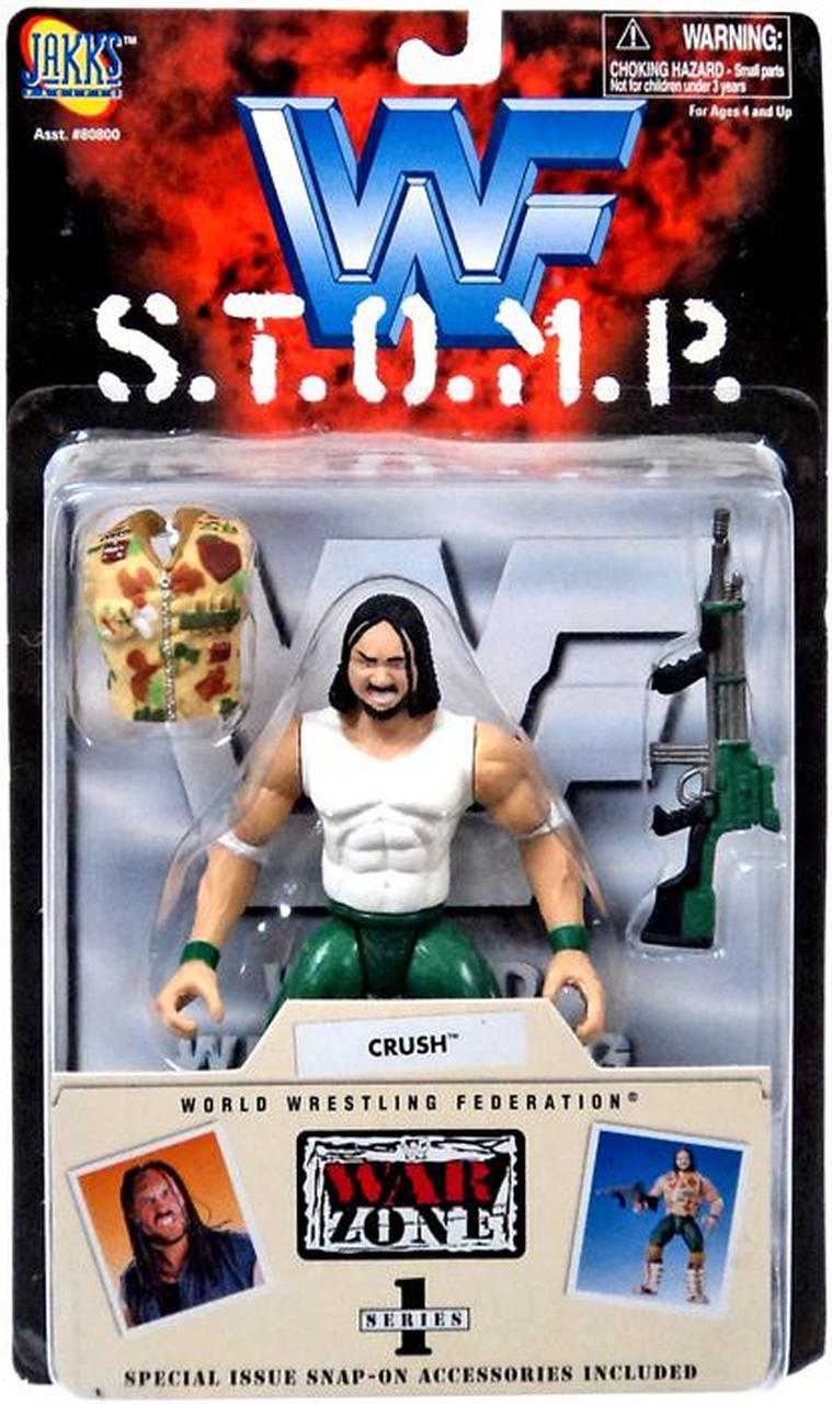1998 WWF Jakks Pacific S.T.O.M.P. Series 1 Crush Action & Toy Figures PWcatalog