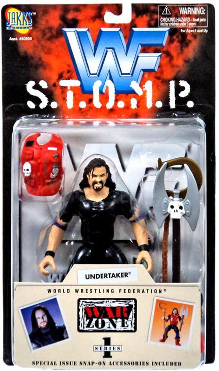 1998 WWF Jakks Pacific S.T.O.M.P. Series 1 Undertaker Action & Toy Figures PWcatalog