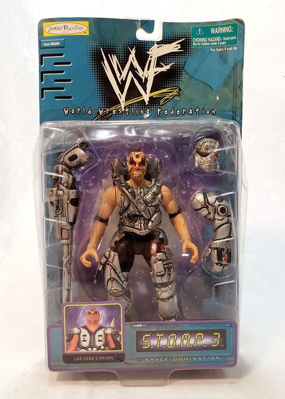 1998 WWF Jakks Pacific S.T.O.M.P. Series 3 LOD 2000 Animal Action & Toy Figures PWcatalog