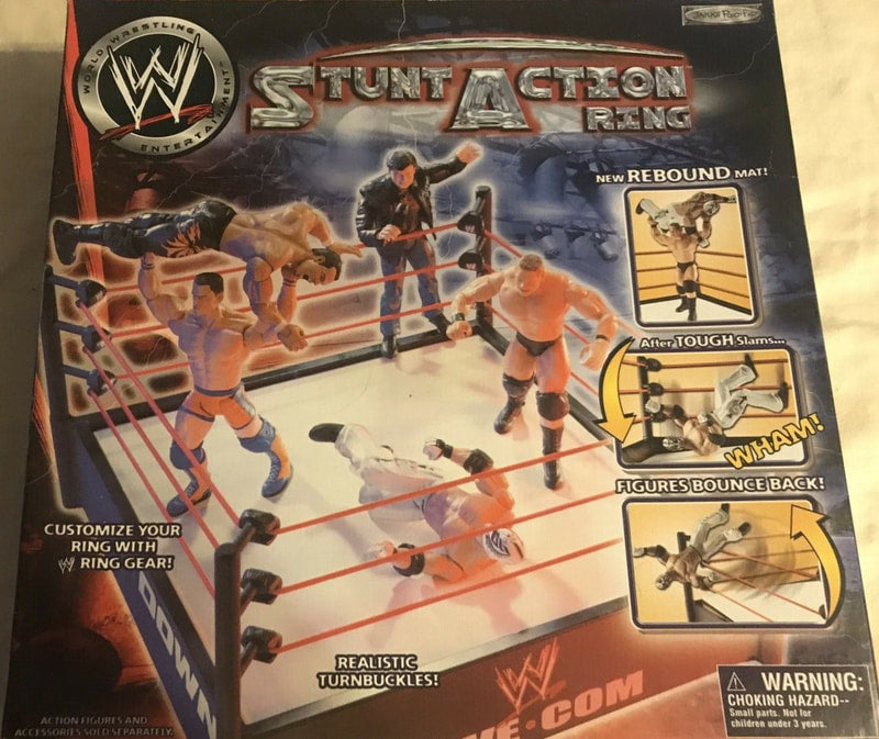 WWE Jakks Pacific Stunt Action Ring Action & Toy Figures PWcatalog