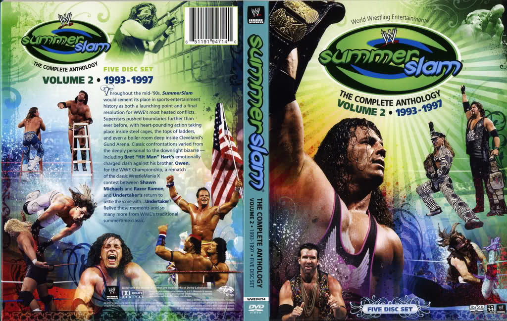 SummerSlam the Complete Anthology Vol. 2 1993 1997