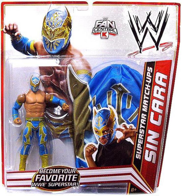 WWE Mattel Superstar Match-Ups 2 Sin Cara Action & Toy Figures PWcatalog