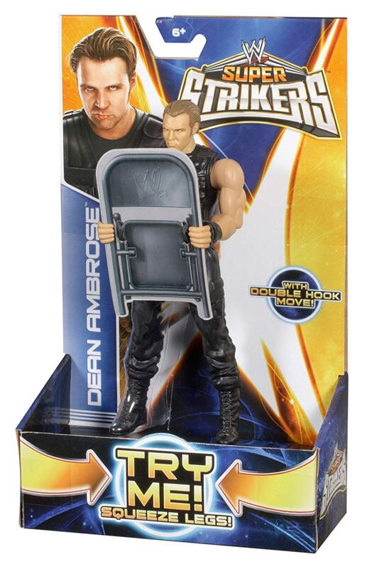 WWE Mattel Super Strikers 2 Dean Ambrose Action & Toy Figures PWcatalog