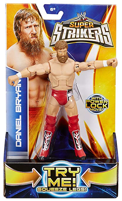 WWE Mattel Super Strikers 4 Daniel Bryan Action & Toy Figures PWcatalog