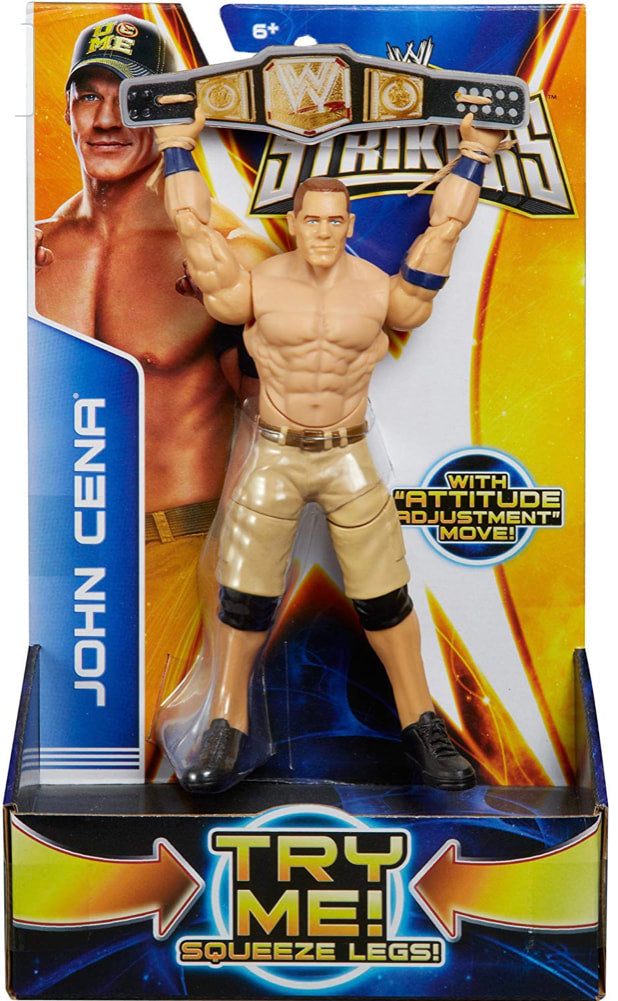 WWE Mattel Super Strikers 1 John Cena Action & Toy Figures PWcatalog