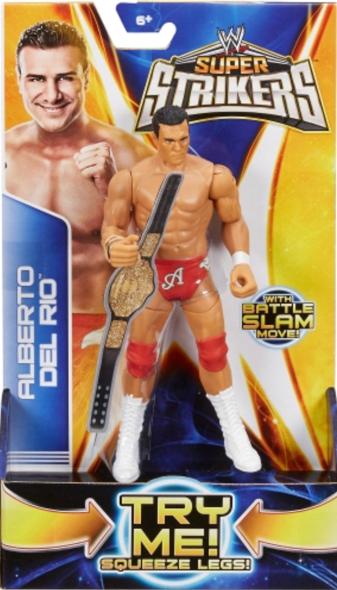 WWE Mattel Super Strikers 4 Alberto Del Rio Action & Toy Figures PWcatalog