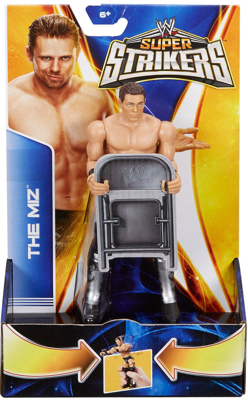 WWE Mattel Super Strikers 4 The Miz Action & Toy Figures PWcatalog