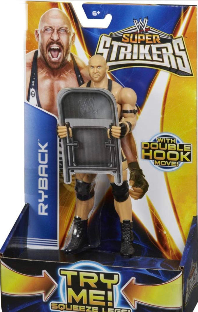 WWE Mattel Super Strikers 1 Ryback Action & Toy Figures PWcatalog