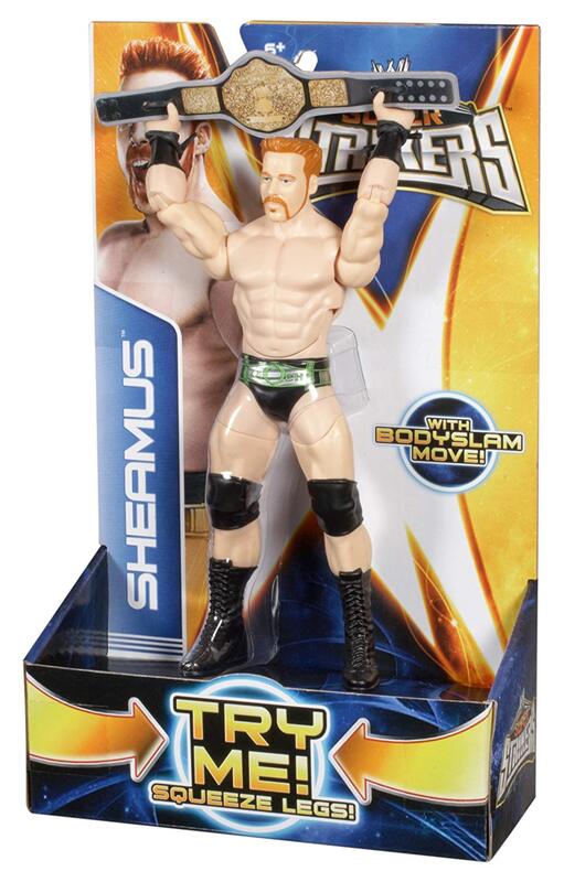 WWE Mattel Super Strikers 3 Sheamus Action & Toy Figures PWcatalog