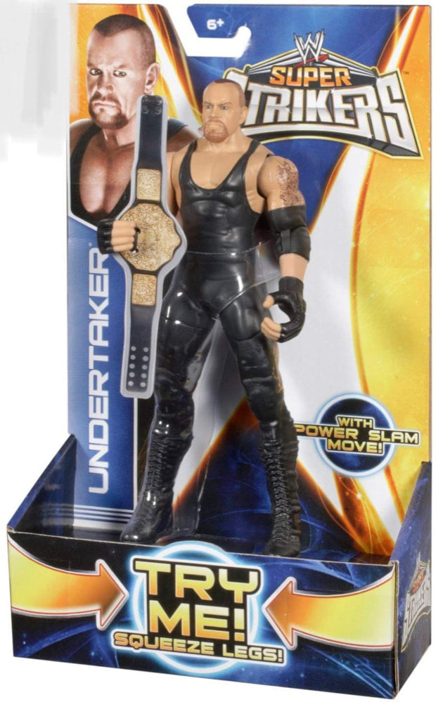 WWE Mattel Super Strikers 3 Undertaker Action & Toy Figures PWcatalog
