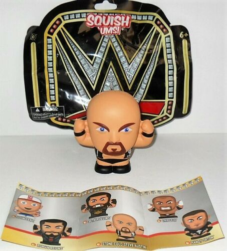 WWE Bulls-i-Toy Squish 'Ums! Stone Cold Steve Austin Action & Toy Figures PWcatalog