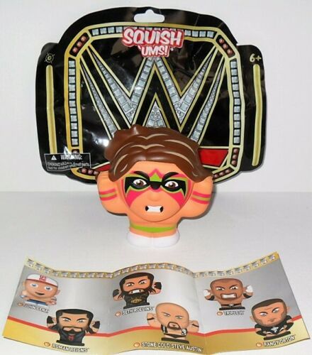 WWE Bulls-i-Toy Squish 'Ums! Ultimate Warrior Action & Toy Figures PWcatalog