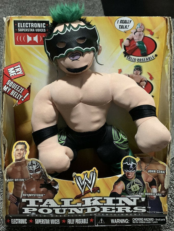 WWE Jakks Pacific Talkin' Pounders The Hurricane Action & Toy Figures PWcatalog