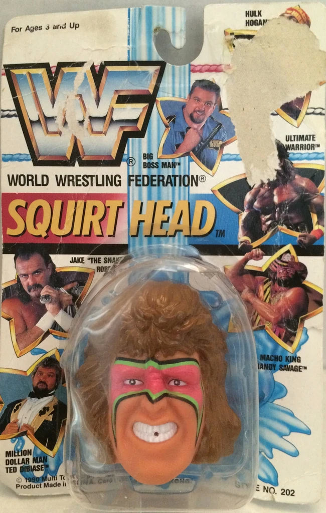 WWF Multi Toys Squirt Heads Ultimate Warrior Action & Toy Figures PWcatalog