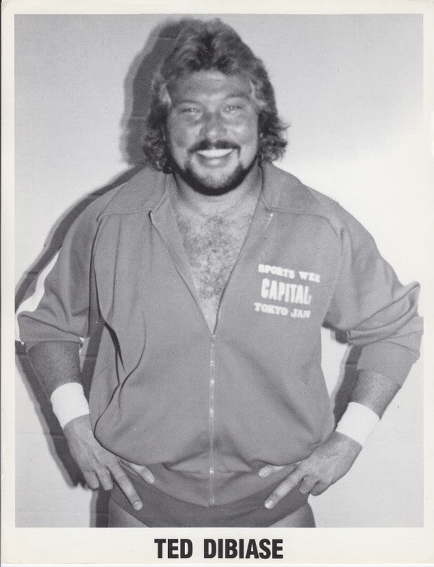 1980's UWF Ted Dibiase Promo Photo PWcatalog