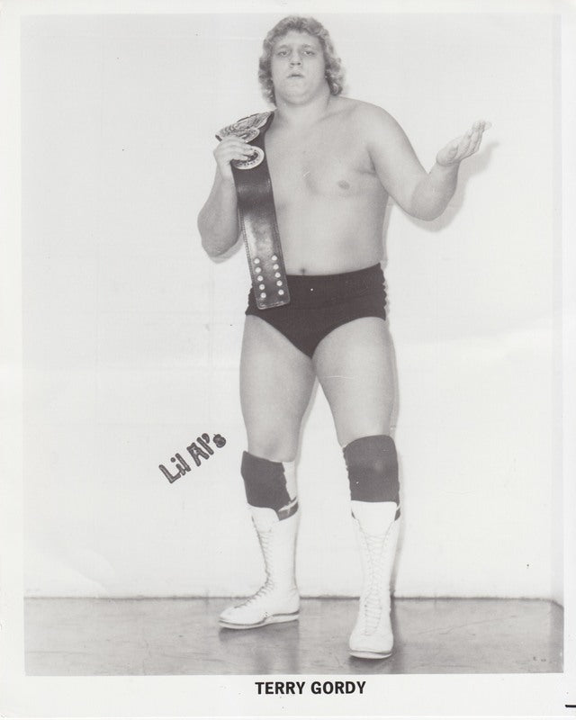1980's Mid-South Terry Gordy Promo Photo PWcatalog